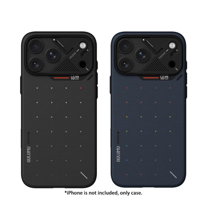 AULUMU A18 Aramid Fiber Particle Magnetic Case for iPhone 18 Pro Max / 18 Pro / 17 Pro Max / 17 Pro