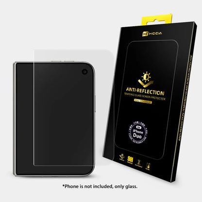 Hoda 2.5D Anti-Reflection Tempered Glass Screen Protector for iPhone Duo ( Front Screen ) Case Friendly