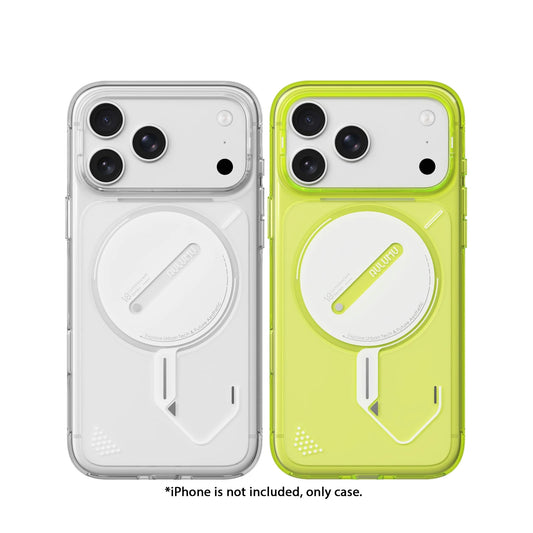 AULUMU A18 Ghost Lumen Transparent Case for iPhone 18 Pro Max / 18 Pro / 17 Pro Max / 17 Pro