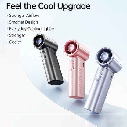 JisuLife Life9s 5000mAh Handheld Fan 22H Long Battery 10 m/s Airflow Slim Fan