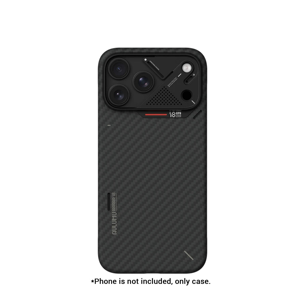 AULUMU A18 Aramid Fiber Classical Magnetic Case for iPhone 18 Pro Max / 18 Pro / 17 Pro Max / 17 Pro