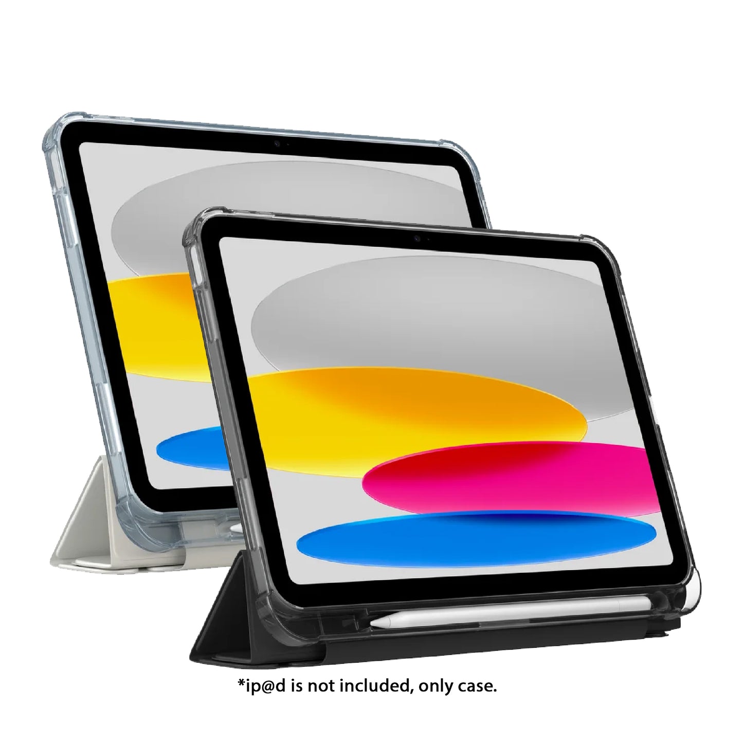 ZAGG Hampton Folio Case for iPad A16 11" (2025) / iPad 10th Gen 10.9" (2022) - Folio Case with Stylus Storage