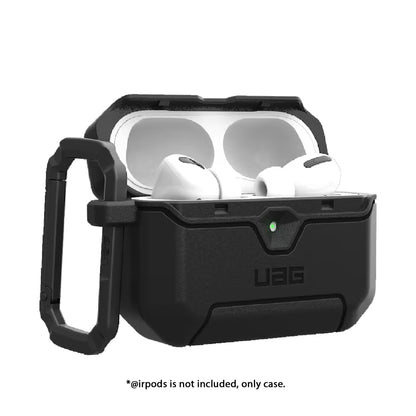 UAG Scout for AirPods Pro 3 ( 2025 ) - Military-Grade Drop Protection with Detachable Carabiner Clip