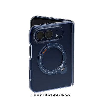 Skinarma Saido XE Magnetic Case for iPhone Duo with Full Hinge Protection and Rotating Metallic Stand