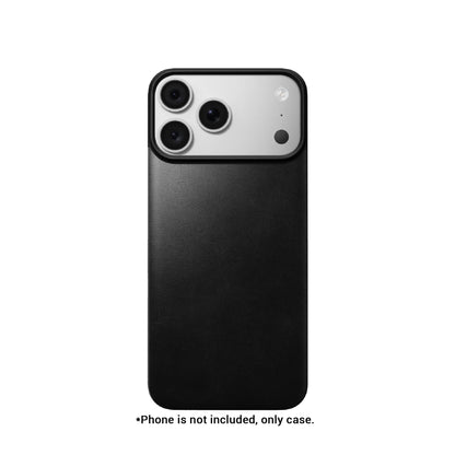 Nomad Magnetic Leather Back Horween Leather Case for iPhone 18 Pro Max / 18 Pro / 17 Pro Max / 17 Pro