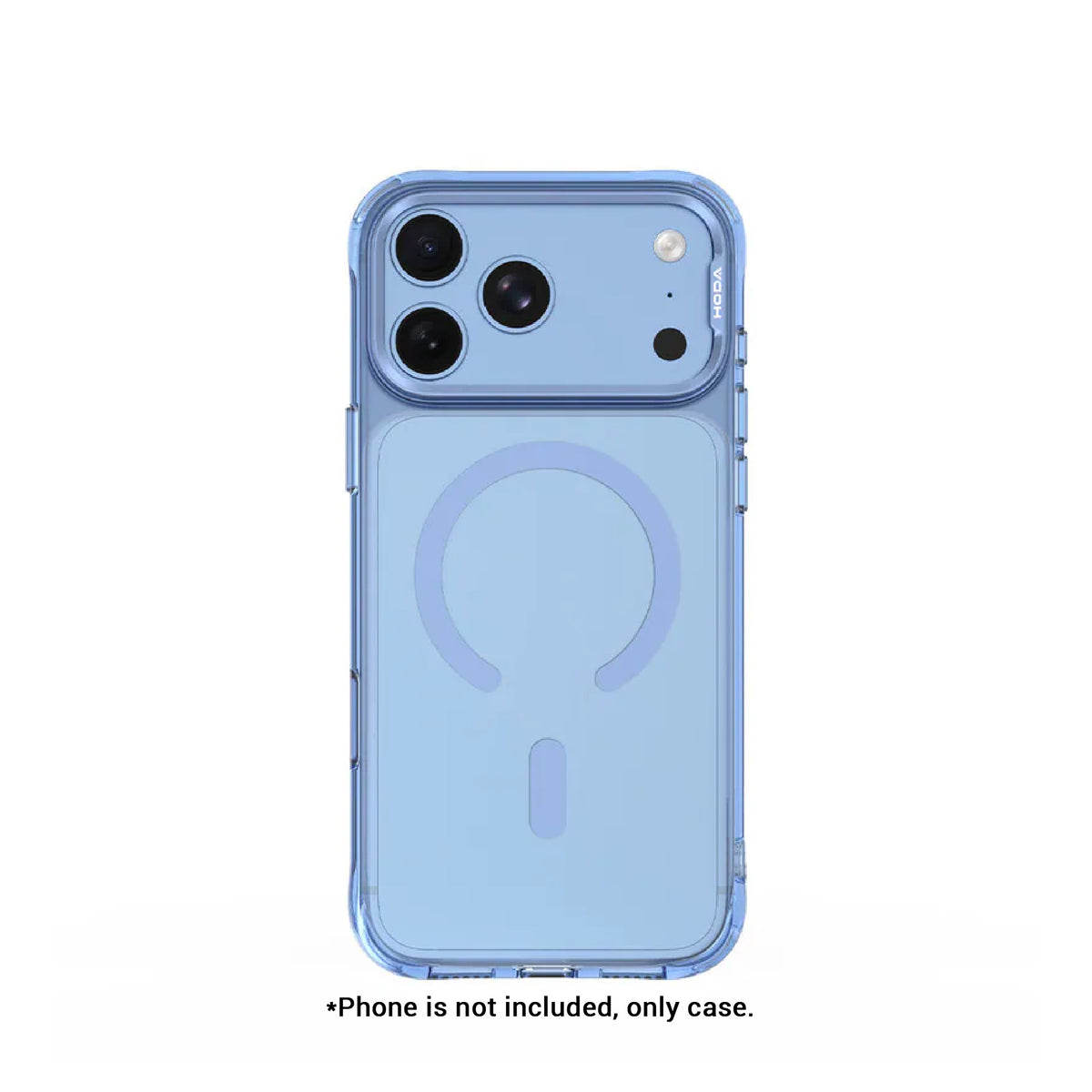 Hoda Crystal Ultra Magnetic Glass Case for iPhone 18 Pro Max / 18 Pro / 17 Pro Max / 17 Pro