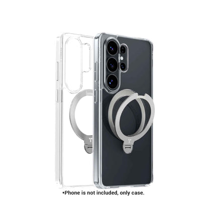 TORRAS Ostand Q3 Spin for Samsung Galaxy S26 Ultra - Magnetic Case with 360 Pivot Rotation Angle