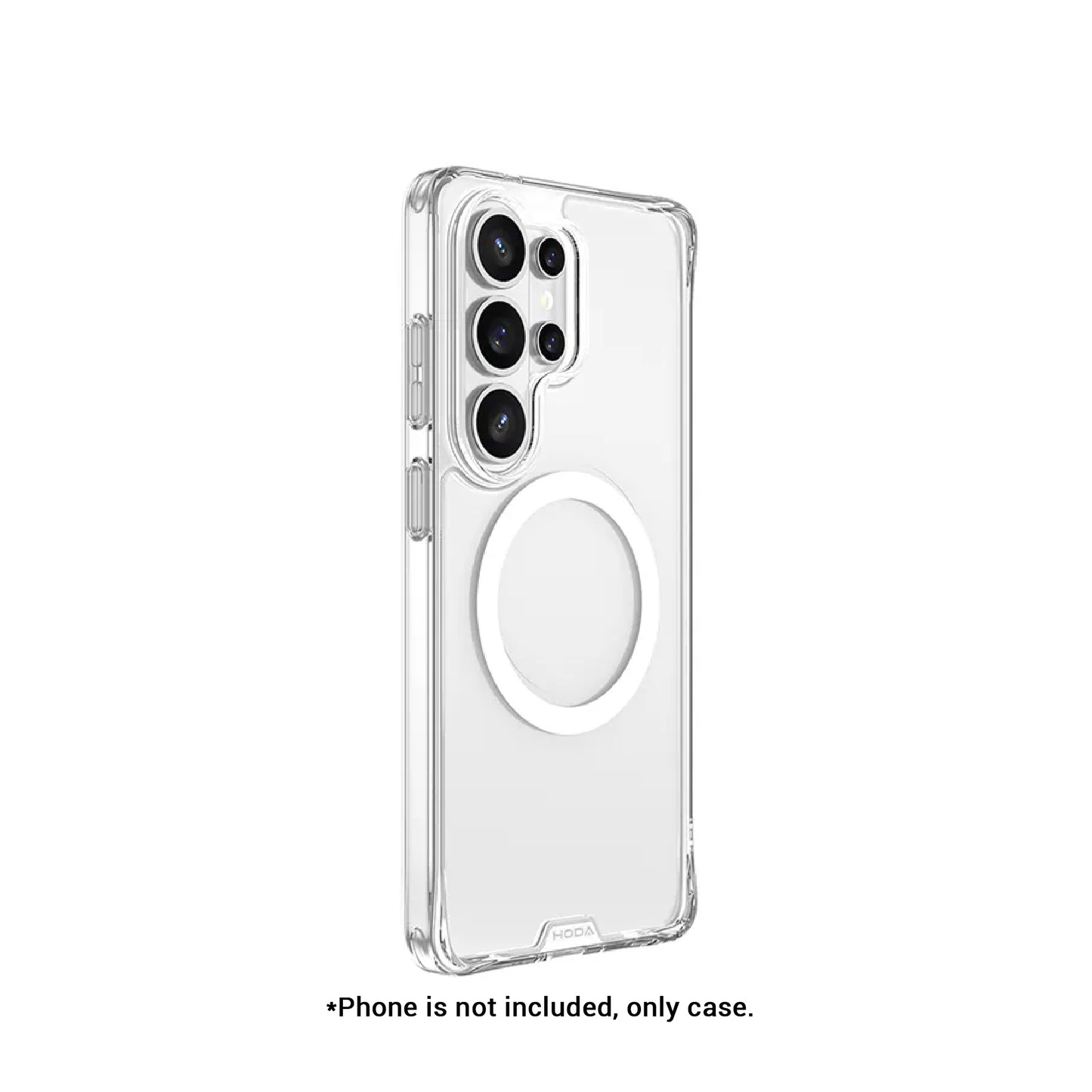 Hoda Crystal Pro Magnet Glass Case for Samsung Galaxy S26 Ultra - Military Standard Protection
