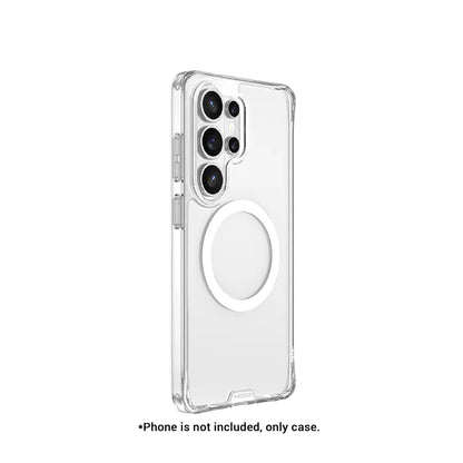 Hoda Crystal Pro Magnet Glass Case for Samsung Galaxy S26 Ultra - Military Standard Protection