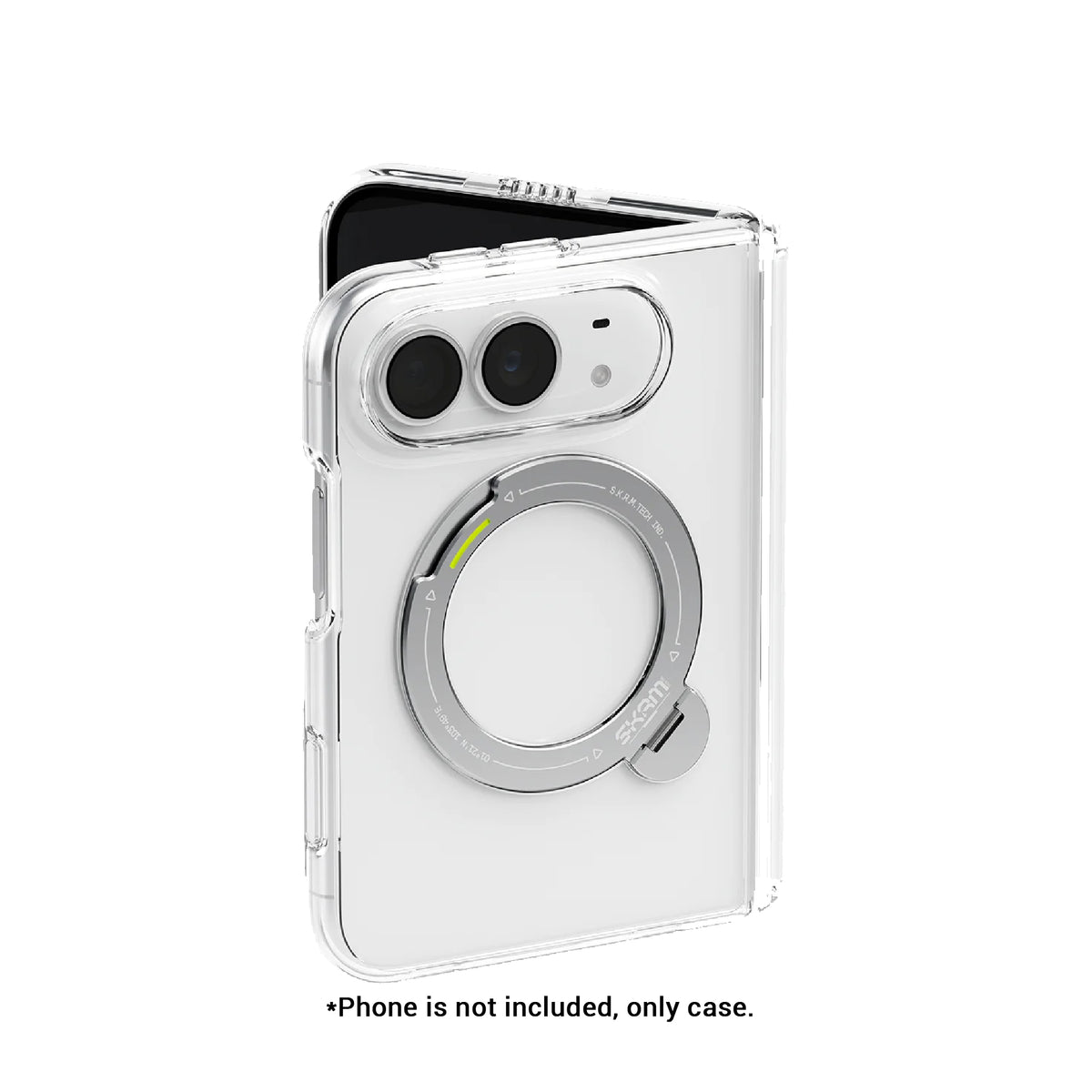Skinarma Saido XE Magnetic Case for iPhone Duo with Full Hinge Protection and Rotating Metallic Stand