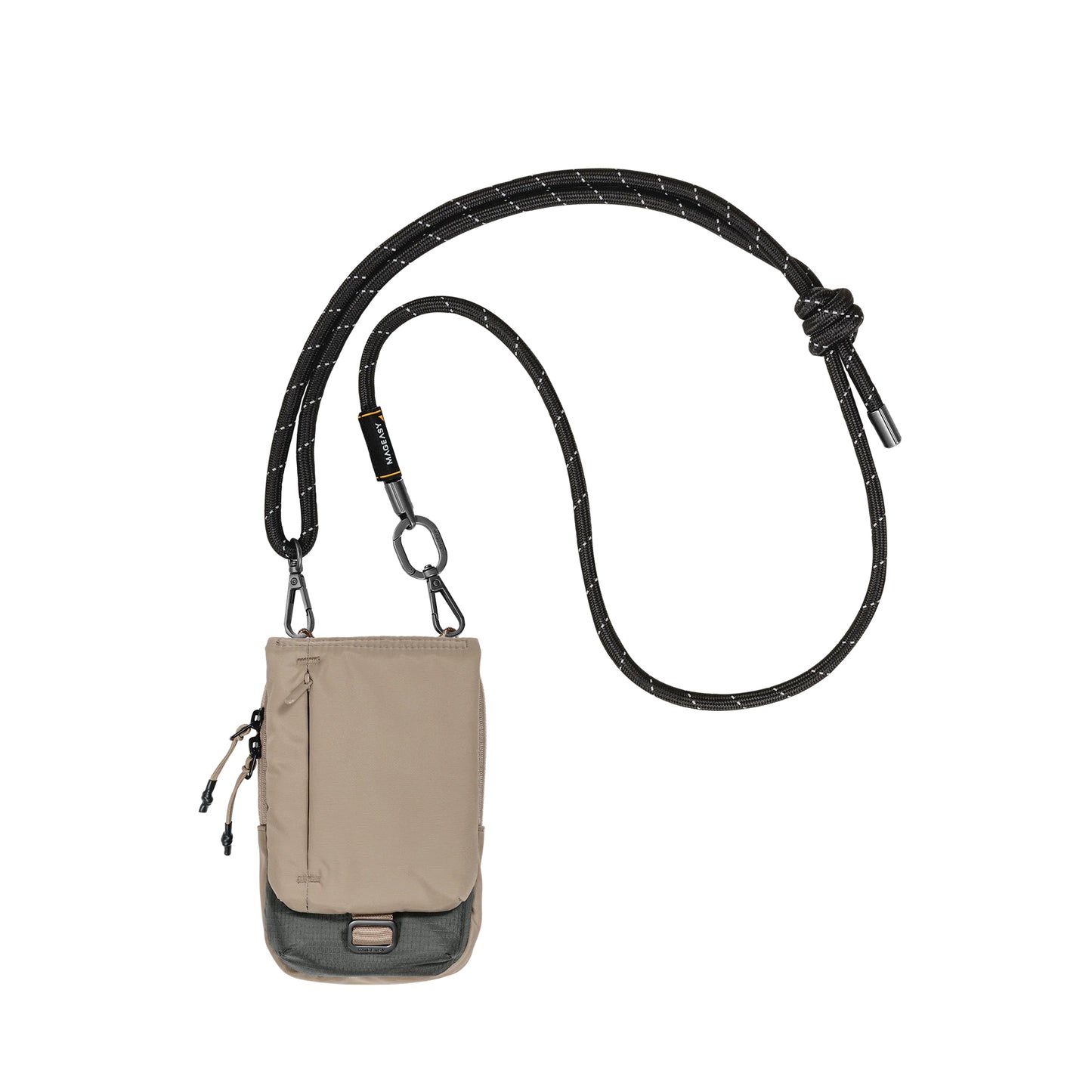 MAGEASY 1L Phone Sacoche Duo Utility Crossbody Bag + 8.3mm Strap