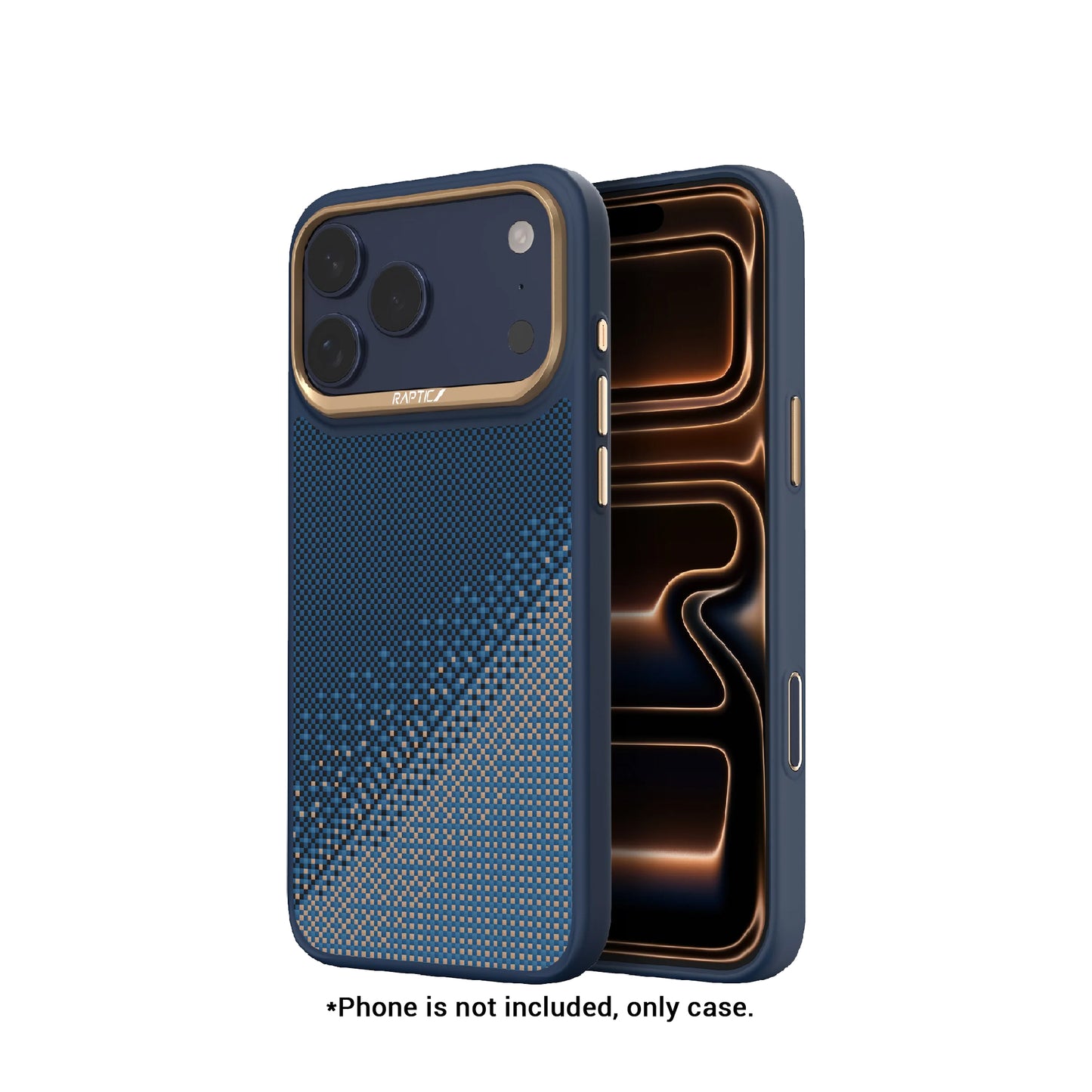 Raptic Aramid Dual Ultra Case Serenity Series for iPhone 17 Pro Max - Aerospace-Grade Aramid Strength