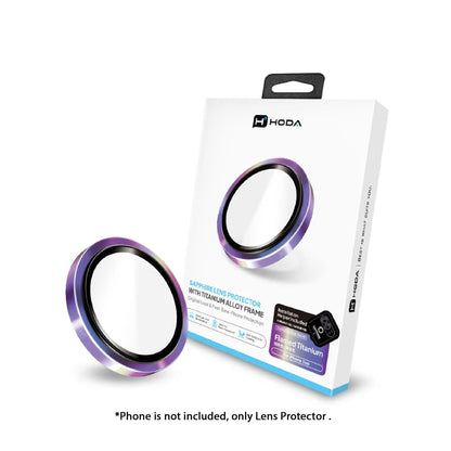 Hoda Sapphire Stainless Steel Lens Protector for iPhone Duo ( 2 pieces / set )