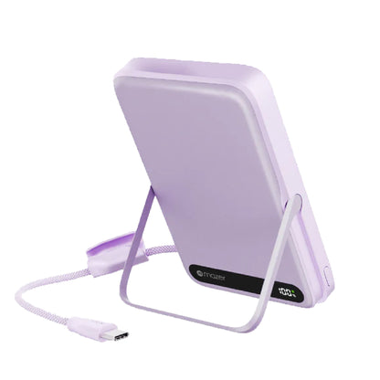 MAZER MagLink19 10,000mAh Magnetic Wireless Powerbank with Built-in USB-C Cable and Kickstand CCC Certified