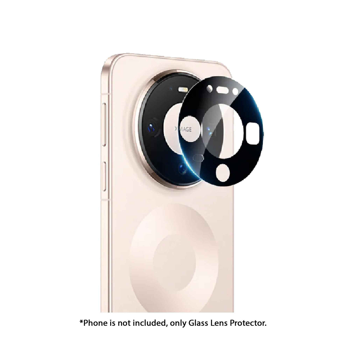 Hoda 99% Light Transmittance Glass Lens Protector for HUAWEI Mate 80 Pro Max / 80 Pro / 80 RS / 80 / X7