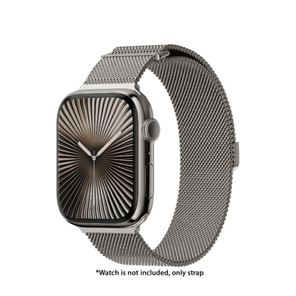 MAGEASY Milanese Stainless Steel Watch Loop for Apple Watch 49mm / 46mm / 45mm / 44mm / 42mm / 41mm / 40mm