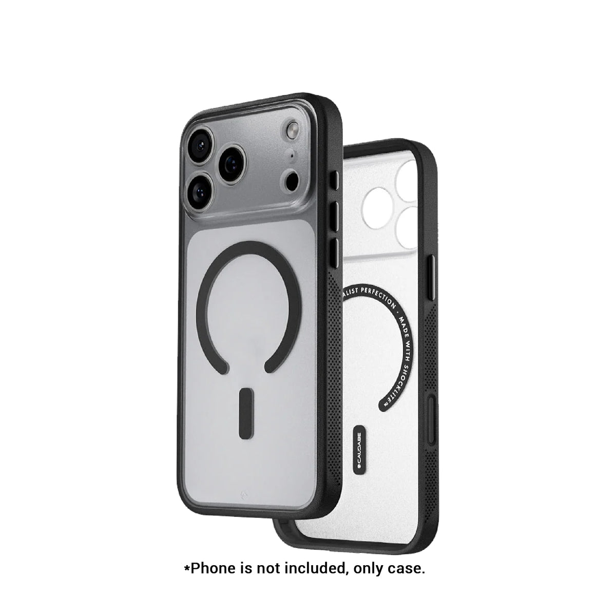 Caudabe Synthesis ( Precise ) Magnetic Case for iPhone 18 Pro Max / 18 Pro / 17 Pro Max / 17 Pro with Camera Control Button
