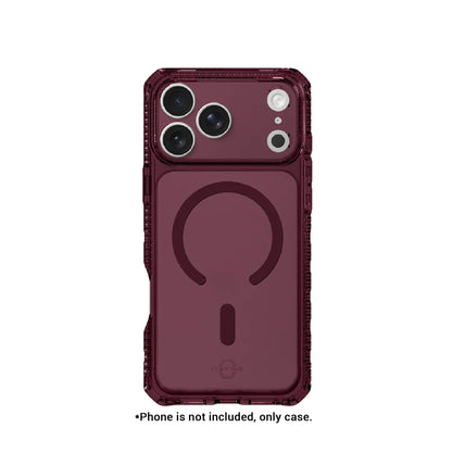 ITSKINS HYBRID R VAPOR Magnetic Case for iPhone 18 Pro Max / 18 Pro / 17 Pro Max / 17 Pro -  Fingerprint-Resistant Frosted Back