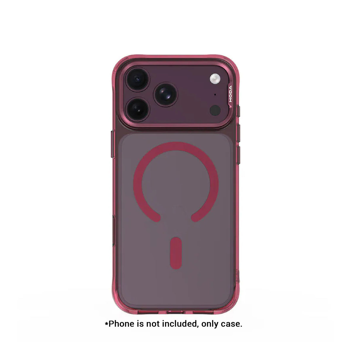 Hoda Crystal Ultra Magnetic Glass Case for iPhone 18 Pro Max / 18 Pro / 17 Pro Max / 17 Pro