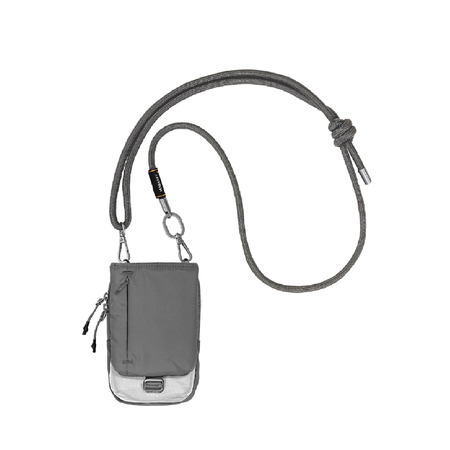 MAGEASY 1L Phone Sacoche Duo Utility Crossbody Bag + 8.3mm Strap