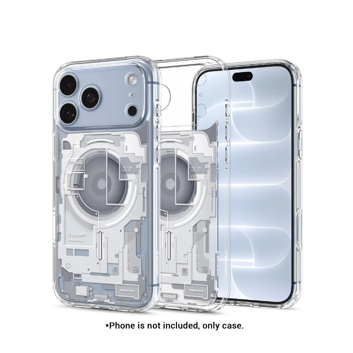 Spigen Ultra Hybrid MagFit Zero One Magnetic Case for iPhone 18 Pro Max / 18 Pro / 17 Pro Max / 17 Pro -  with Camera Control Buttons