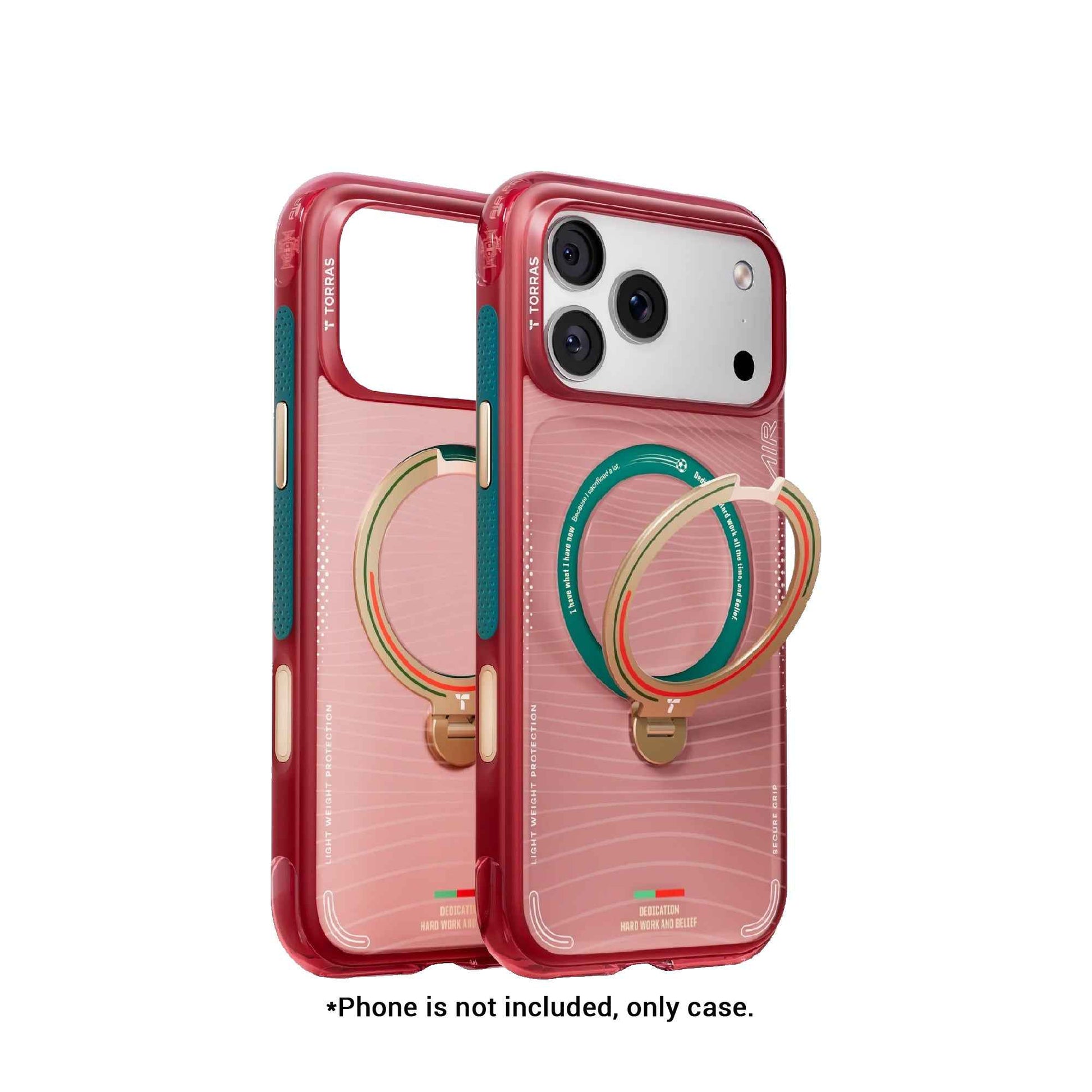 Limited Edition TORRAS Ostand Q3 Air Portuguese Football Federation (FTF) for iPhone 17 Pro Max / 17 Pro