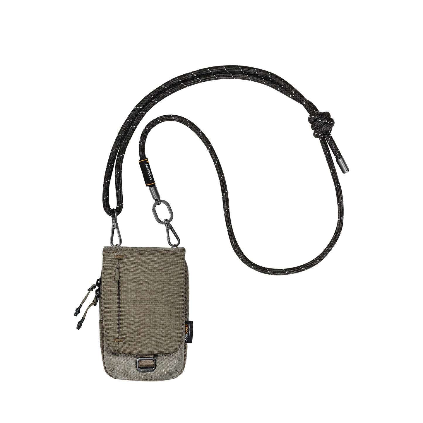 MAGEASY 1L Phone Sacoche Duo Utility Crossbody Bag + 8.3mm Strap
