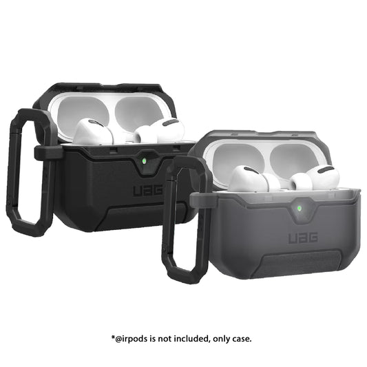 UAG Scout for AirPods Pro 3 ( 2025 ) - Military-Grade Drop Protection with Detachable Carabiner Clip