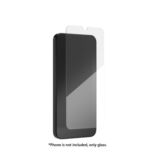 ZAGG Glass Plus Screen Protector for Samsung Galaxy A15 / A25 / A35 / A55 - 3X Shatter Resistance with EZ Apply Frame