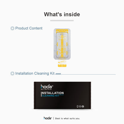 Hoda Tempered Glass Screen Protector for iPhone 15 Series ( Dust Free Helper Included ) 0.33mm Full Coverage - Clear - Forexengineer -Malaysia- 4711441972196-4711441972189-4711441972172-4711441972165