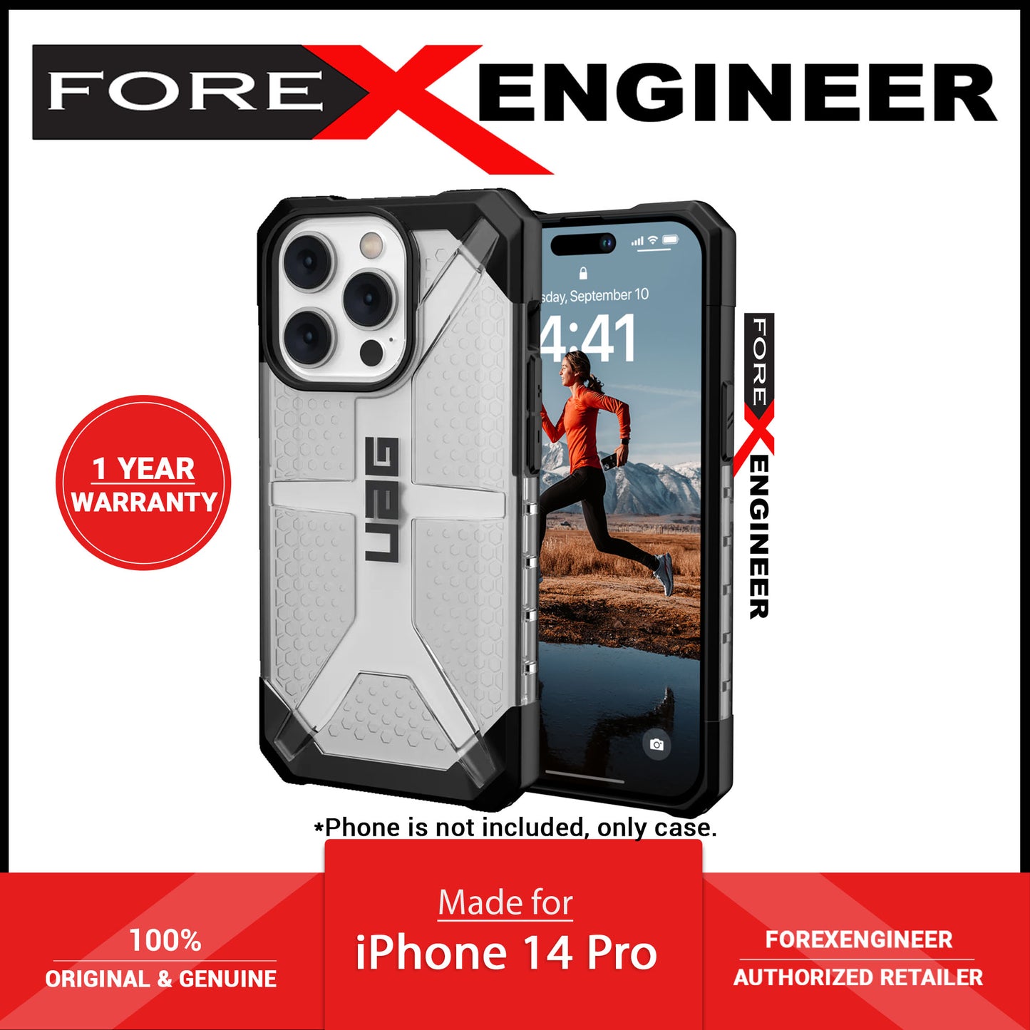 UAG Plasma for iPhone 14 Pro - Ice ( Barcode: 840283902550 )