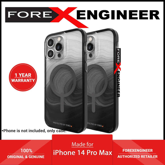 Gear4 D3O¬Æ Milan Snap for iPhone 14 Pro Max - Black Swirl (Barcode: 840056165984 ).