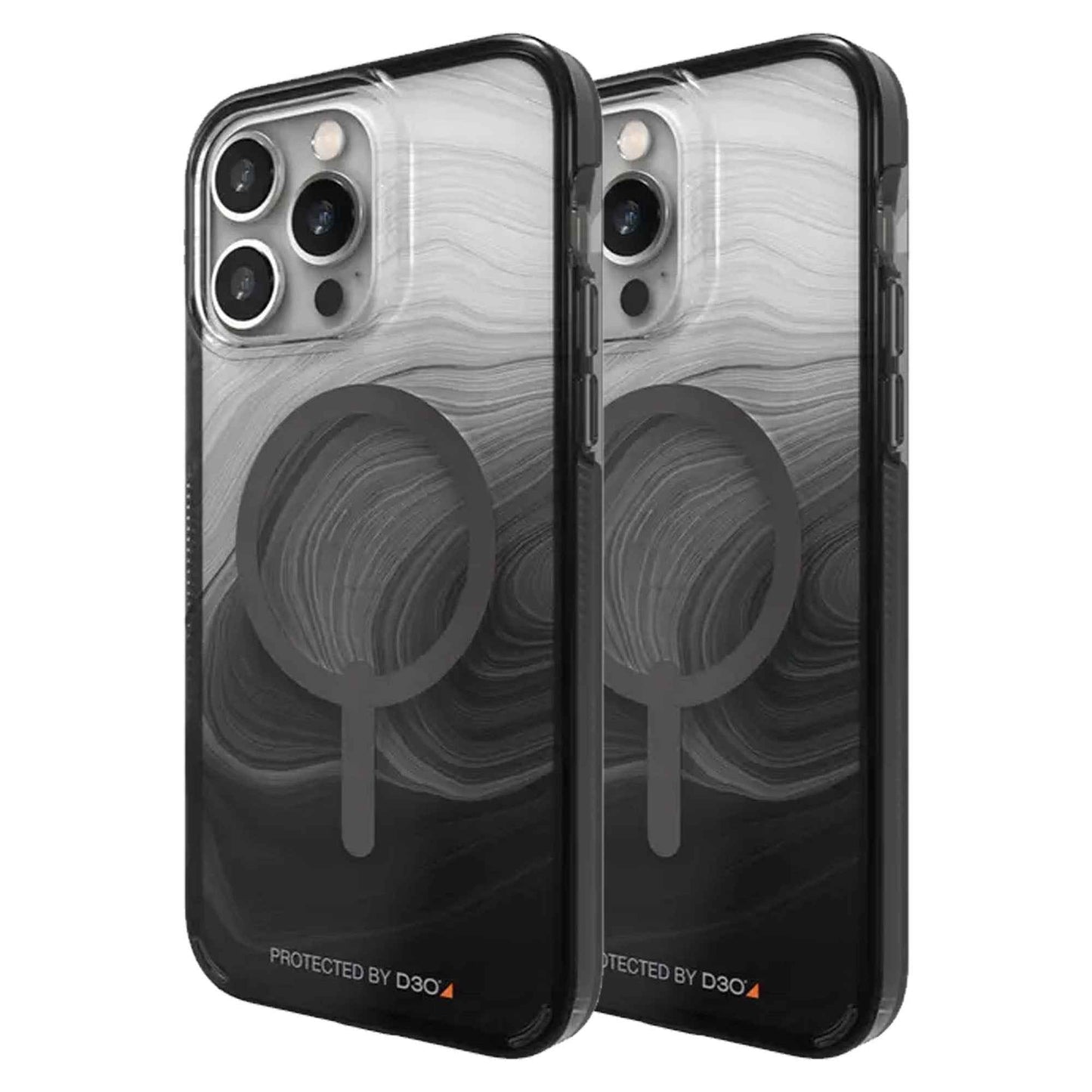Gear4 D3O¬Æ Milan Snap for iPhone 14 Pro Max - Black Swirl (Barcode: 840056165984 )