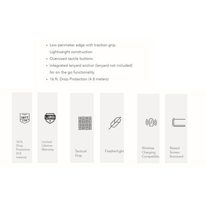 UAG Plasma for iPhone 14 Pro - Ash ( Barcode: 840283902543 ) - Forexengineer -Malaysia- 840283902543