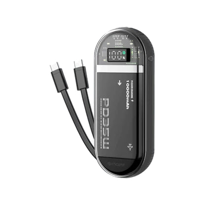 Mazer PowerCharge Link 1035 - Built-in Dual USB-C Cables Power Bank 10000mAh - Forexengineer -Malaysia