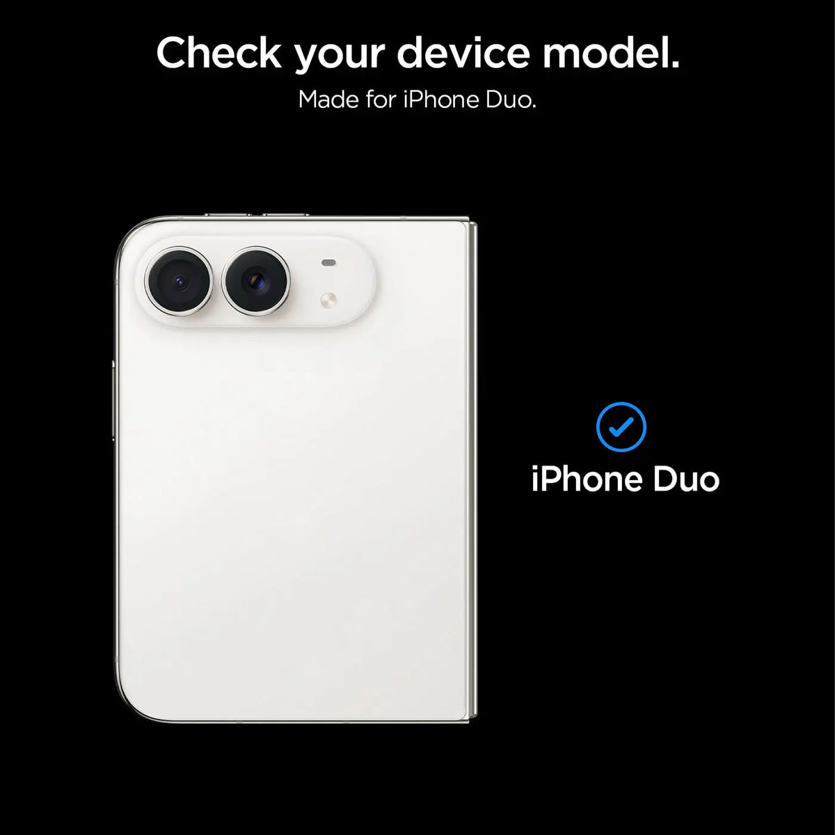 [2 Pack] Spigen Glas.tR EZ Fit Optik Pro Lens Protector for iPhone Duo with Auto-alignment Installation Kit