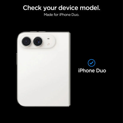 [2 Pack] Spigen Glas.tR EZ Fit Optik Pro Lens Protector for iPhone Duo with Auto-alignment Installation Kit