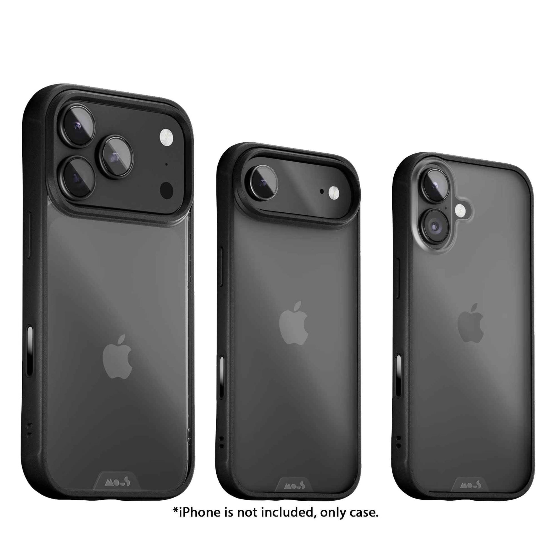 MOUS Clarity 4.0 Protective Case for iPhone 17 Series - with UV and Anti-Yellowing Coating