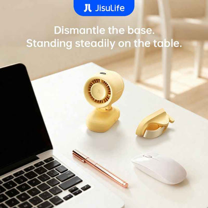 JisuLife Stroller Fan Life 4 ( 5000mAh ) Octopus / Clip Fan 38H Long Battery with Night Light