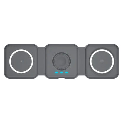 MAZER Mag Trifold 25W 3-in-1 Foldable Wireless Charger - MagSafe Compatible - Forexengineer -Malaysia