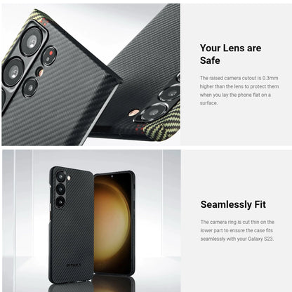 PITAKA MagEZ Case 3 for Samsung Galaxy S23 Ultra - Magsafe Compatible - Forexengineer -Malaysia- 7493554136760-7493554137064