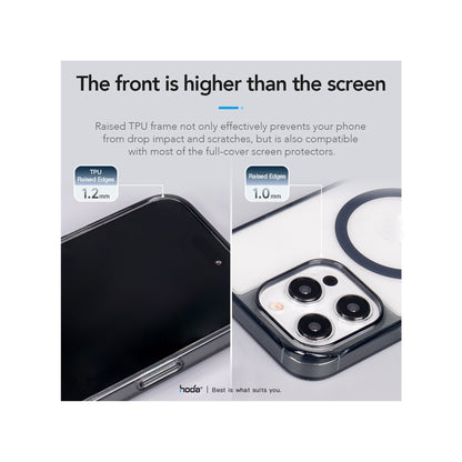 Hoda Crystal Pro Case Military Standard for iPhone 16 Series - MagSafe Compatible - Forexengineer -Malaysia