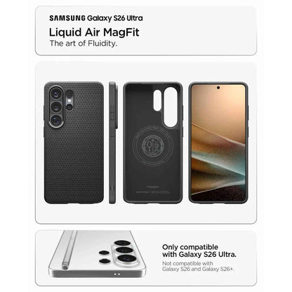 Spigen Liquid Air MagFit for Samsung Galaxy S26 Ultra with Air Cushion Technology