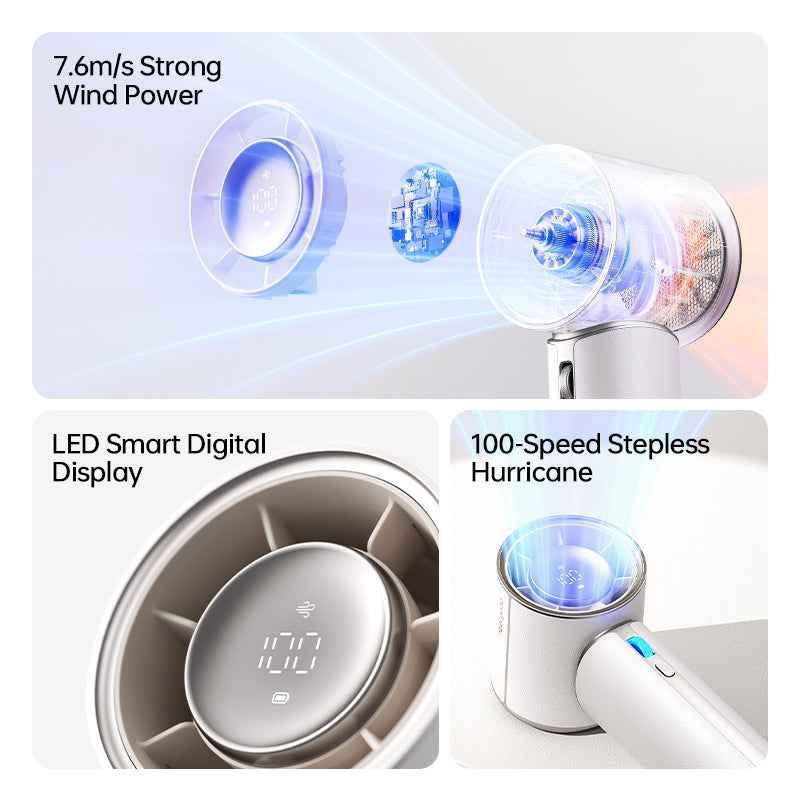 JisuLife PRO1 MINI Handheld Fan 4250mAh 30H Runtime with Magnetic Aroma Pad
