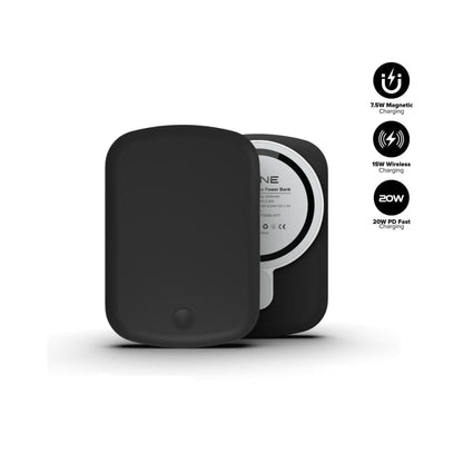 X.One Nano Magcharge Magnetic Wireless Powerbank 5,000 / 10,000 mAh with 20W PD3.0 USB-C Port - Forexengineer -Malaysia- 6487922225119-6487922226218-6487922225120-6487922226217