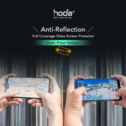 Hoda Matte with Anti-Reflection Full Coverage Screen Protector for iPhone 18 Pro Max / 18 Pro