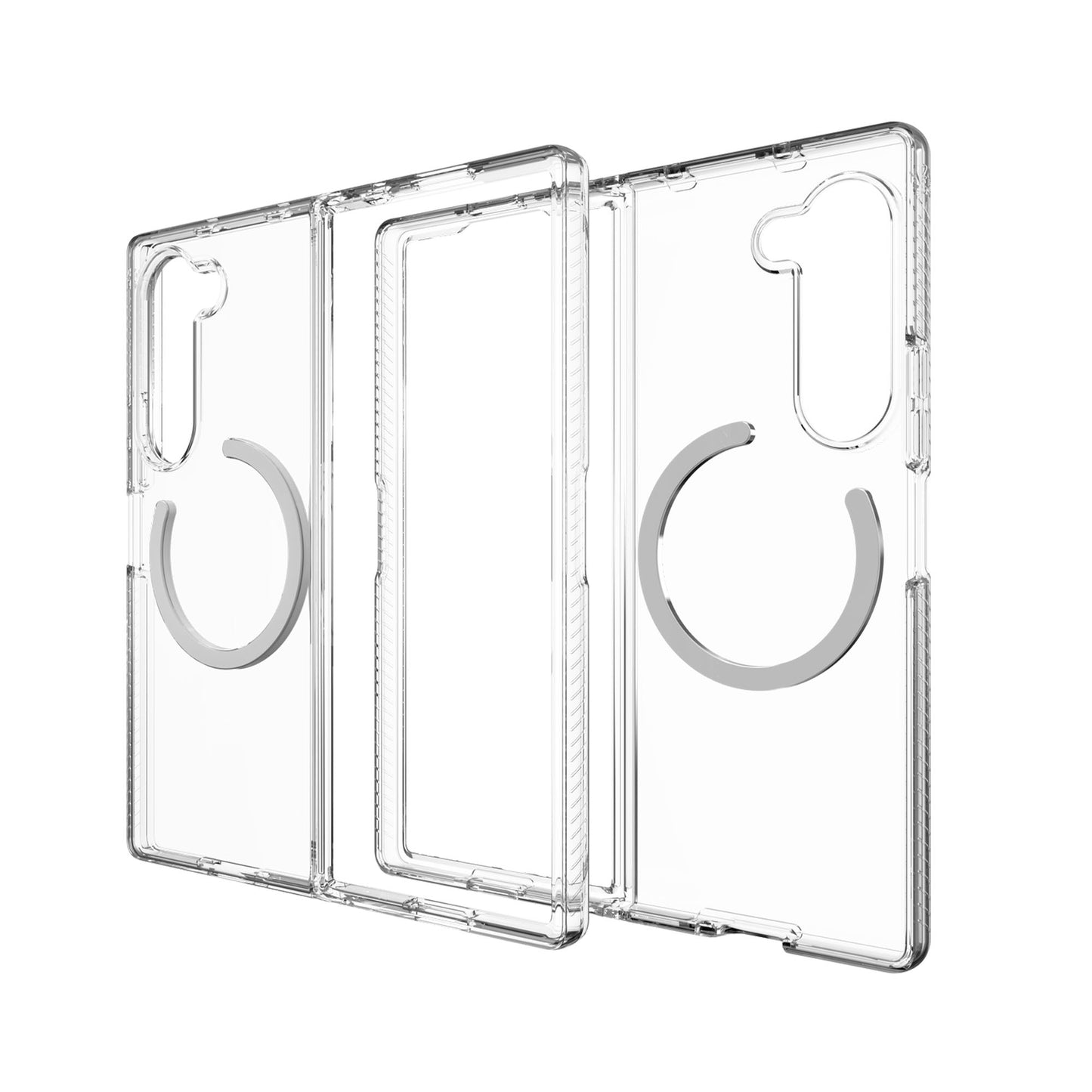 ZAGG Bridgetown Snap for Samsung Galaxy Z Fold 6 / Flip 6 - MagSafe Compatible - Clear