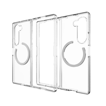 ZAGG Bridgetown Snap for Samsung Galaxy Z Fold 6 / Flip 6 - MagSafe Compatible - Clear - Forexengineer -Malaysia
