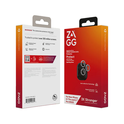 ZAGG Glass Premium / Luxury Camera Lens Protector for iPhone 15 Series - Forexengineer -Malaysia