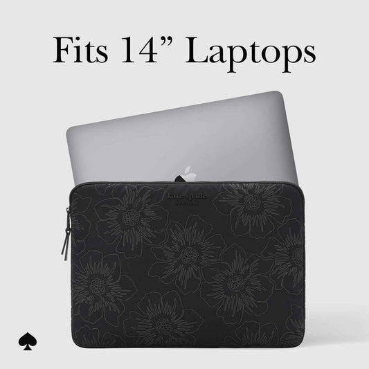 Kate Spade Laptop Puffer Sleeve up to 14" Laptop Protective Cushioning Sleeve